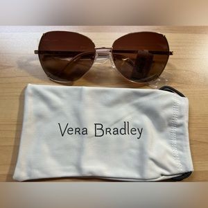 VERA BRADLEY -Women’s Carleen Sunglasses
Polarized, semi-rimless, print detail.
